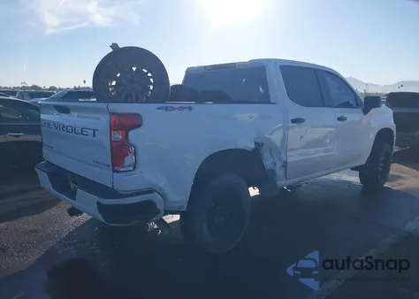 2022 Chevrolet Silverado 1500 Ltd 4Wd Short Bed Custom z USA, uszkodzony, nr VIN 3GCPYBEK0NG169970